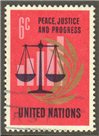 United Nations New York Scott 213 Used